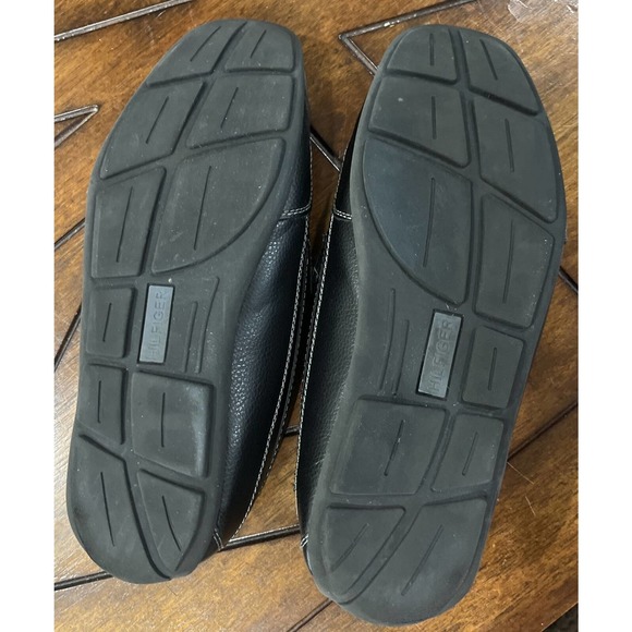 TOMMER HILFIGER Black‎ Loafer Shoes - Slips On - Size US 11W - Picture 5 of 6